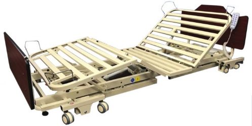 NOA Elite II Fully Adjustable Four-Motor Hospital Bed with Trendelenburg
